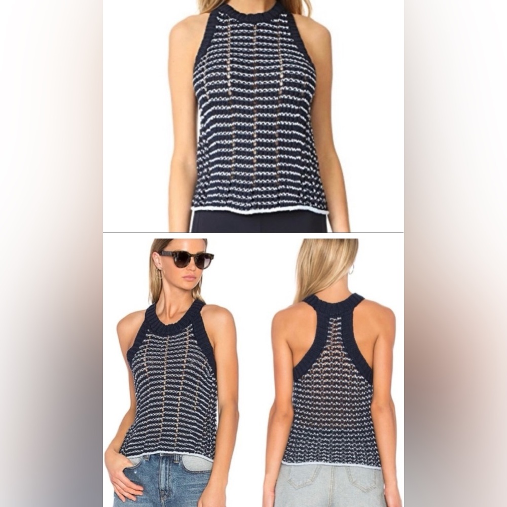 Rag & Bone Daniela Crochet Tank